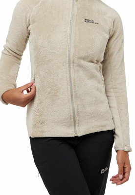 Jack Wolfskin Rotwand Fleecejacke mit Kapuze