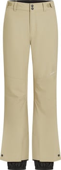Beige Skihose mit O'Neill-Logo auf dem rechten Hosenbein.