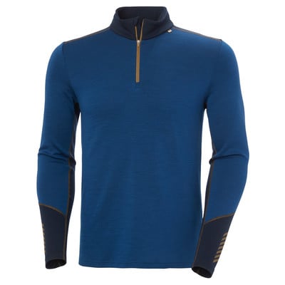 Blaue Herren-Pullover mit kurzem Reißverschluss und dunklerem Kragen. Blaue Herren-Pullover mit kurzem Reißverschluss und dunklerem Kragen.