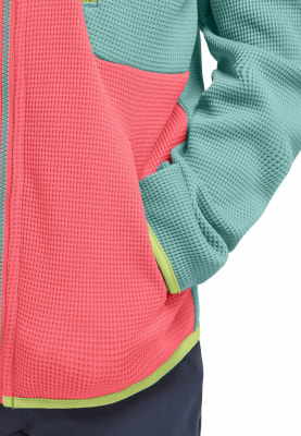 Jack Wolfskin Actamic Grid Midlayer mit Kapuze