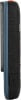 Seitenansicht eines blau-schwarzen Geräts mit orangefarbenem Knopf und USB-Anschluss.