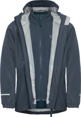 Jack Wolfskin Iceland 3in1 Funktionsjacke mit Kapuze
