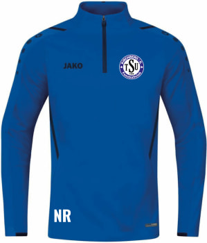 Jako Challenge Langarmshirt mit Halfzip