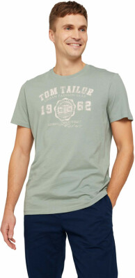 Tom Tailor TOM TAILOR Logo Tee férfi póló rövid ujjú