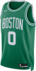 Grünes Boston Celtics Trikot mit der Nummer 0 und dem Schriftzug Boston.