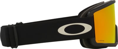 Oakley Skibrille mit schwarzem Gurt und verspiegeltem Glas. Oakley Skibrille mit schwarzem Gurt und verspiegeltem Glas.