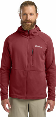 Jack Wolfskin Kolbenberg Fleecejacke mit Kapuze