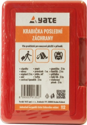 Yate KPZ - krabička poslední záchrany