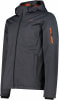 CMP Melange Softshelljacke mit Kapuze