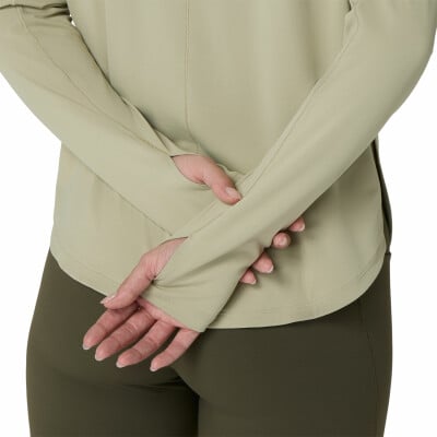Asics NAGINO RUN 1/4 Zip Laufshirt langarm