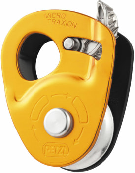 Petzl Micro Traxion Hochleistungsumlenkrolle