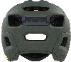 Ein dunkelgrüner Oakley-Fahrradhelm mit Belüftungsöffnungen und Oakley-Logo.