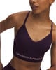 Damen-Sport-BH von Under Armour mit Logo am Bund.
