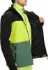 Jacke mit Farbblock-Einsatz und Innenfutter, Reißverschlussöffnung am Hals.