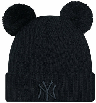 New Era Double Pom New York Yankees beanie čepice