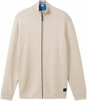 Tom Tailor TOM TAILOR Structured Knit Férfi mellény