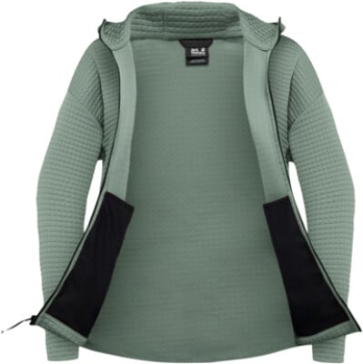 Jack Wolfskin Mogari Fleecejacke mit Kapuze Jack Wolfskin Mogari Fleecejacke mit Kapuze