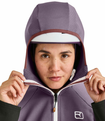 Ortovox Fleecejacke mit Kapuze