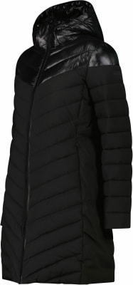 CMP Coat Snaps Hood Mantel Sorona Aura Flock