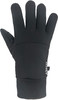 Schwarze Handschuhe mit ARECO-Logo am Handgelenk, mit elastischem Bund.
