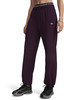 Dunkelviolette Damen-Jogginghose von Under Armour mit Logo am Bund.