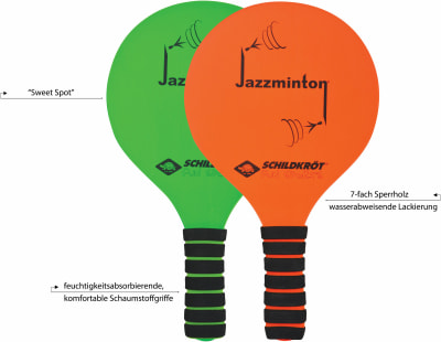 Schildkröt Jazzminton-Set