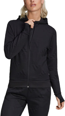 AEROREADY Jacquard Logo Kapuzenjacke