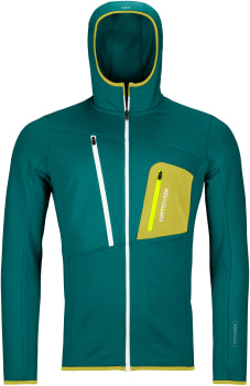 Ortovox Fleece Grid Fleecejacke mit Kapuze