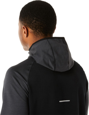 WINTER RUN LS HOODIE futófelső kapucnis