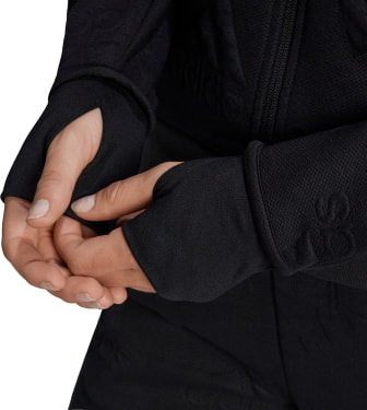 AEROREADY Jacquard Logo Kapuzenjacke