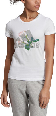 adidas W MH Flower Tee női póló
