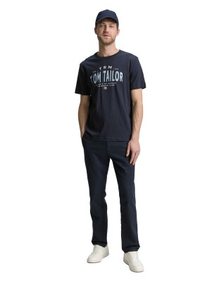 Tom Tailor Printed Slub férfi póló