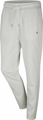Weiße Jogginghose mit Logo und Kordelzug. Weiße Jogginghose mit Logo und Kordelzug.