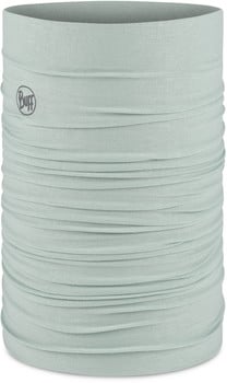 Hellgrüner Buff-Schlauchschal mit Markenlogo und Textur.