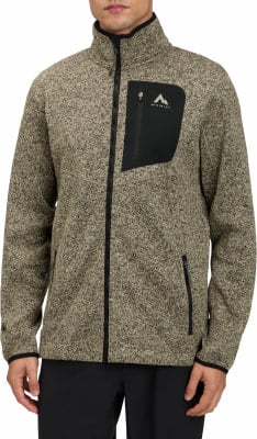 Herren-Fleecejacke von McKinley mit schwarzem Brustaufnäher und Reißverschlüssen. Herren-Fleecejacke von McKinley mit schwarzem Brustaufnäher und Reißverschlüssen.