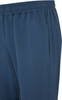 Blaue Jogginghose mit S-Logo auf der Tasche und elastischem Bund.