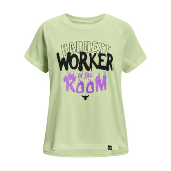 Under Armour Project Rock Hwitr T-Shirt