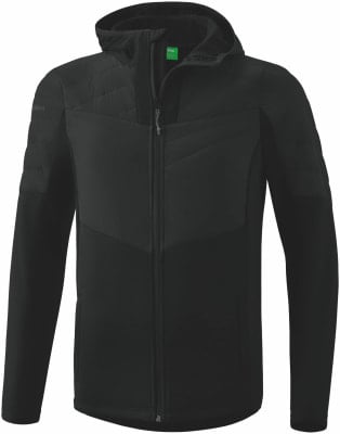 Erima Hybrid Jacke Wanderjacke mit Kapuze 93% PES, 7% EL