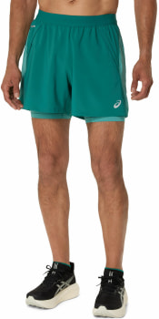 Asics ROAD 2N1 5IN SHORT férfi futónadrág