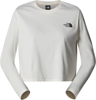 The North Face W L/S Simple Dome Crop Tee női hosszú ujjú póló