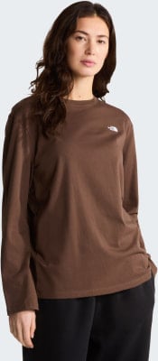 The North Face THE NORTH FACE W Essential Simple DomeLangarmshirt 100% Baumwolle The North Face THE NORTH FACE W Essential Simple DomeLangarmshirt 100% Baumwolle