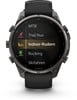 Smarte Garmin-Uhr mit Sportaktivitäten-Menü, einschließlich Indoor-Rudern.
