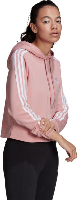adidas Essentials 3-Streifen Cropped Hoodie
