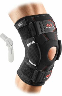 Kniestützbandage mit Doppelscheibenscharnieren