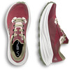 Damen-Laufschuhe von La Sportiva in Dunkelrot mit Khaki-Akzenten.