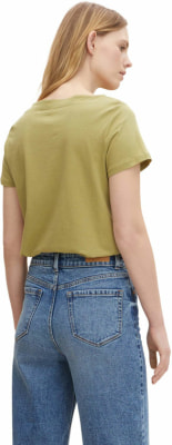 Tom Tailor Boat Neck Print női póló rövid ujjú Tom Tailor Boat Neck Print női póló rövid ujjú