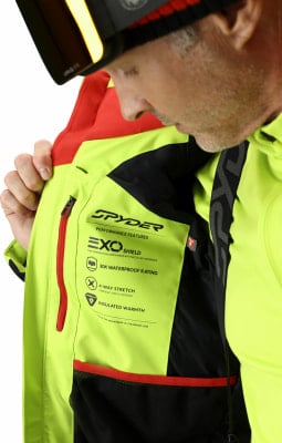 Spyder Titan Skijacke mit Kapuze