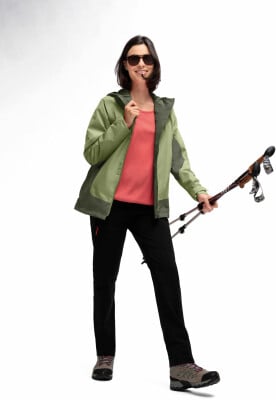 Maier Sports maier Brocken W Wanderjacke mit Kapuze mTEX Maier Sports maier Brocken W Wanderjacke mit Kapuze mTEX