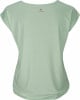 Grünes Kurzarmshirt mit dem Active Rebel Logo auf dem Rücken.