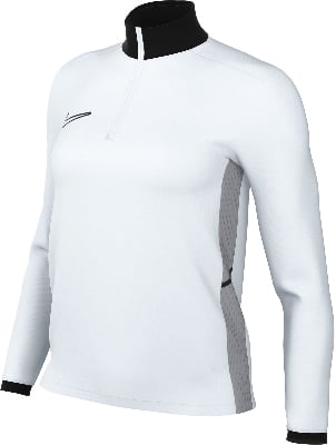 Weißes Sweatshirt mit schwarzem Kragen und grauen Seitenpaneelen. Weißes Sweatshirt mit schwarzem Kragen und grauen Seitenpaneelen.
